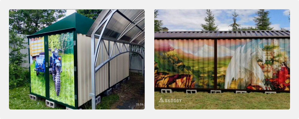 Гараж модульный разборный