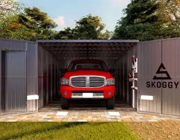 Проект гаража на дачу: надежное хранение авто и мототехники